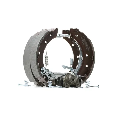 RIDEX Bremsen Set für Renault Thalia I - Trommelbremse Hinten - Bremsenkomplettsätze mit Radbremszylinder und kompletten Klotz- & Scheibenset für einfache Installation und zuverlässige Sicherheit.