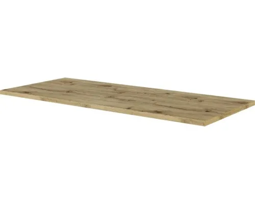 Flex Well Cara Arbeitsplatte 60x210 cm - Artisan Eiche - Sicherheitstechnik-Zubehör, robuste Arbeitsplatte in stilvollem Artisan Eiche Design, ideal für kreative Projekte und vielseitige Anwendungen.