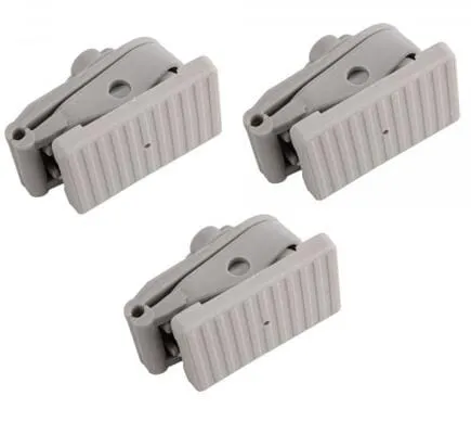 Dorema Quick Lock Pads 3er-Set - Praktisches 3er-Set für eine schnelle und sichere Befestigung von Markisen, ideal für Camping und Outdoor-Aktivitäten.