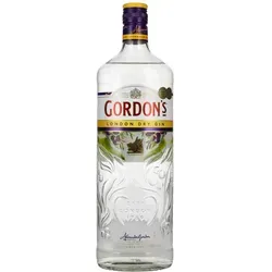 Gordon's Dry Gin 37,5% Vol. 1l - Premium Gin mit 37,5% Vol., perfekt für Cocktails und Mixgetränke, ideal für Gin-Liebhaber und Partys.