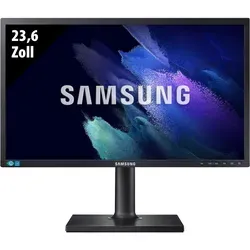 Samsung Color Display Unit S24E650PL - 23,6 Zoll FHD Monitor - Hochwertiger 23,6 Zoll FHD Monitor mit 1920 x 1080 Auflösung, höhenverstellbar für optimalen Komfort und vielseitige Anschlussmöglichkeiten.