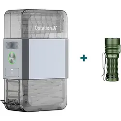Olight Ostation X automatisches 3 in 1 Ladeger?t für AA oder AAA Akkus Bundle