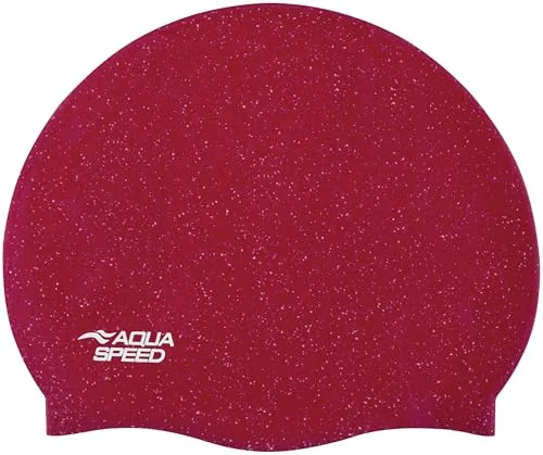 Aqua Speed RECO Badekappe | Schwimmkappe | Bademütze | Badehaube | Schwimmhaube aus 100% recyceltem Silikon | Schwimmmütze | Wasserkappe | Poolhaube | RECO-31