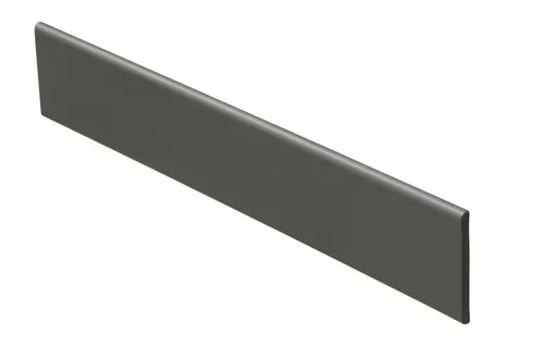 Flachleiste 250 x 4,4 cm - Anthrazit - Kunststoffleisten, ideal für eine ästhetische Wandgestaltung, pflegeleicht und robust.