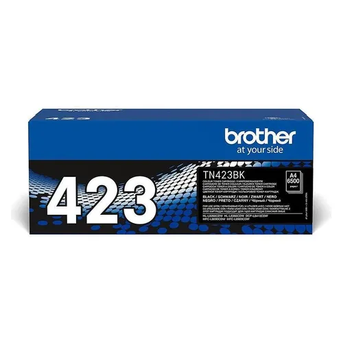 Brother Toner, Black Pages 6.500 (BK) (TN-423BK)