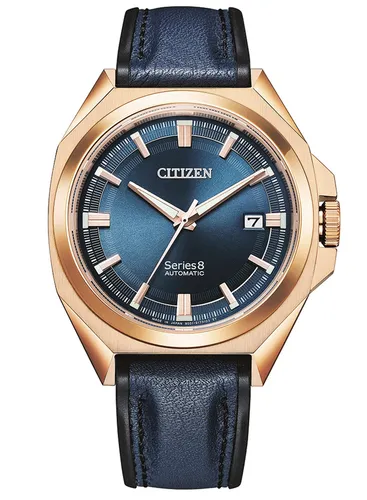 Citizen Automatic Watch NB6012-18L - Armbanduhren für Herren mit elegantem goldenen Edelstahlgehäuse und kratzfestem Saphirglas für höchsten Tragekomfort und Stil.