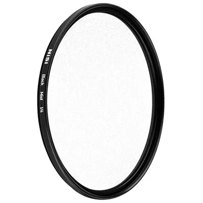 NiSi BLACK MIST 1/4 67mm Filter - Objektivfilter für sanfte Hauttöne und kreative Effekte, ideal für Porträt- und Landschaftsfotografie.
