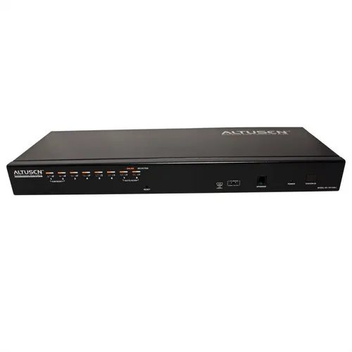ATEN KVM over IP KH1508AI - 8-Port KVM-Switch - KVM Switch für PS/2 und USB mit 8 Ports, ideal für effizientes Server-Management und Rack-Montage. Perfekt für Rechenzentren und IT-Profis.
