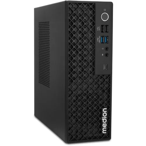 Medion® Mini PC Picoworx T80 III - Leistungsstarker Mini-PC mit Intel Core Ultra 5 - Mini-PCs mit 8 Kernen, 16 GB RAM und 512 GB SSD für schnelle Leistung und effizientes Multitasking. Ideal für Home Office und Multimedia-Anwendungen.