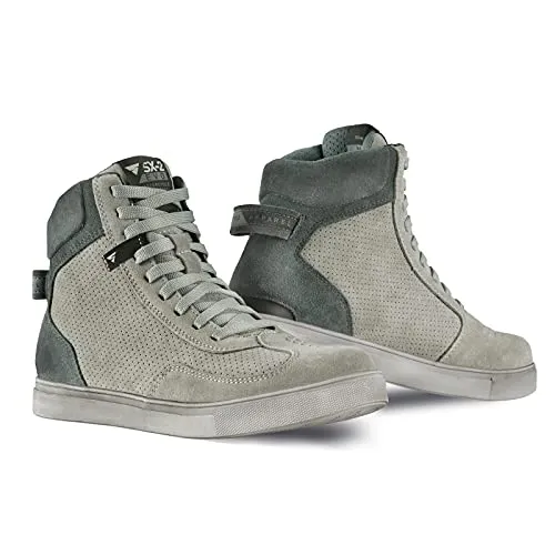 SHIMA SX-2 EVO Motorradschuhe für Herren - Atmungsaktiv und rutschfest - Motorradstiefel mit verstärkter Ferse und Knöchelstütze, bieten optimalen Schutz und Komfort, ideal für lange Fahrten und täglich im Einsatz.