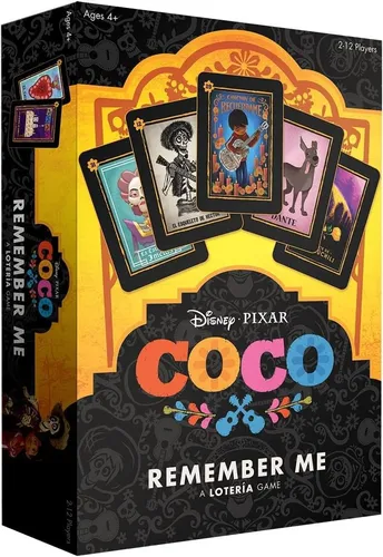 Coco Remember Me Loteria (Englische/Spanische Regeln)