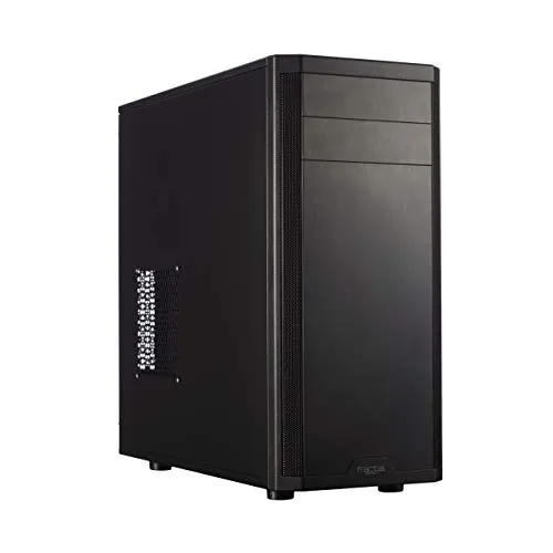 Fractal Design 2500 PC-Gehäuse - Miditower in Schwarz, optimal für Mini-ITX, microATX und ATX mit effektivem Kabelmanagement und Lüftersteuerung
