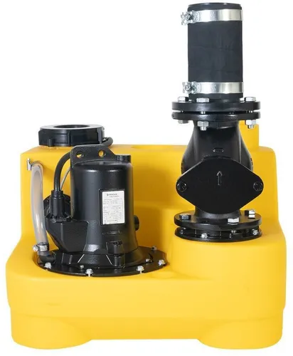 Jung compli Fäkalienhebeanlage JP50080 - Sanitärinstallation mit zuverlässiger Abwasserpumpe, höhenverstellbarer Zulaufmuffe und Alarmsteuerung für maximale Sicherheit und Wartungsfreundlichkeit.