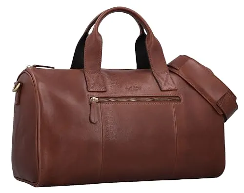 Gusti Leder Reisetasche Hall - Elegante Sport- und Boardtasche aus Leder für Herren - Hochwertige Reisetasche aus langlebigem Leder, ideal für Wochenendausflüge oder Sportevents. Stilvolles Design und ausreichend Platz für alle Essentials – der perfekte Begleiter für unterwegs!