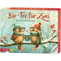 Bio-Tee-Adventskalender für Zwei - Adventskalender für Teeliebhaber mit 24 Bio-Teesorten, ideal für gemütliche Abende. Perfekt als Geschenk, um Ruhe und Besinnung in der Vorweihnachtszeit zu schenken.
