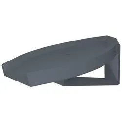 fossi3D Wandhalter Wandhalterung kompatibel für BlueBrixx 104179 Star Trek Borg-Kubus grau