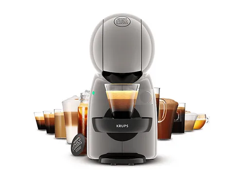 Krups NESCAFÉ DOLCE GUSTO Taupe KP1A3AF0 - Kompakte Pad-Kaffeemaschine - Kaffeekapselmaschinen mit 15-bar-Pumpendruck für aromatischen Genuss, ideal für kleine Küchen und vielseitige Getränkeoptionen.