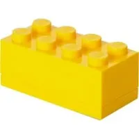 LEGO Mini Box 8 gelb, Lunch-Box