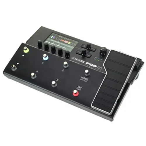Line6 Pod GO Wireless - Gitarren- & Bass-Zubehör; Multi-Effektpedal mit über 300 Effekten, integrierten Loopers und Lautsprecherboxensimulation für kreative Musiker.