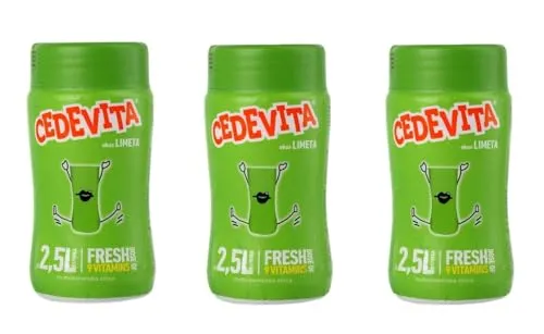 Cedevita (3 x Cedevita Limette Instant Mix 200g Macht 2,5L)