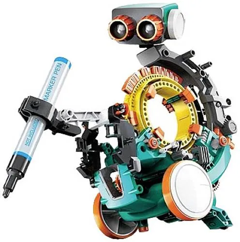 Velleman Roboter Bausatz - 5-in-1 Spielzeugroboter, ideal zum Programmieren Lernen und Fördern von MINT-Fähigkeiten