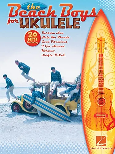 The Beach Boys For Ukulele: Songbook für Ukulele - Sozialwissenschaften, enthält beliebte Songs der Beach Boys, ideal für Ukulele-Liebhaber und Musikenthusiasten.