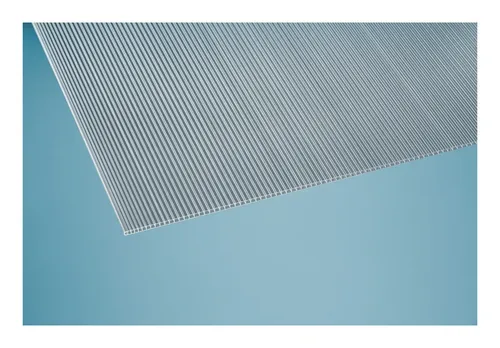 Einsteiger Polycarbonat Hohlkammerplatte 1050 x 2500 x 6 mm - Klar - Polycarbonat Hohlkammerplatte, ideal für Gewächshäuser und Überdachungen, bietet hervorragende Isolation und UV-Schutz.