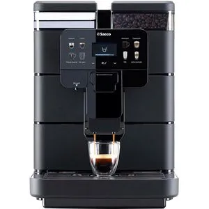 Saeco New Royal One Touch Cappuccino - Kaffeevollautomat mit LC-Display und Kegelmahlwerk für perfekten Cappuccino auf Knopfdruck