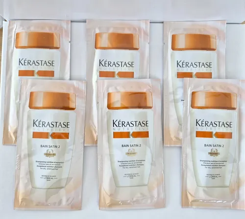 Kérastase Nutritive Bain Satin Shampoo 250 ml - Shampoo für trockenes Haar, reinigt sanft und spendet intensive Feuchtigkeit für mehr Glanz und Weichheit. Ideal für gesundes, revitalisiertes Haar.