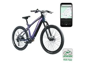 E Mountainbike 27,5" Elektrofahrrad – Arctic Fire Black - E-Bikes für Unisex Erwachsene mit 504 Wh Akku und Bluetooth-Display. Maximale Reichweite bis zu 135 km – ideal für Abenteuer in der Natur!
