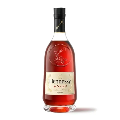 Hennessy V.S.O.P Cognac 40% Vol. 0,7l - Weinbrand, harmonische Mischung aus über 60 Eaux-de-vie für außergewöhnlichen Geschmack und langanhaltenden Abgang. Ideal für Kenner und besondere Anlässe.