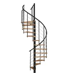 Minka Spindeltreppe Venezia Smart 38 - Elegantes Design für Ihr Zuhause - Treppen & Geländer - Die Venezia Smart kombiniert modernes italienisches Flair mit individuell anpassbaren Holz- und Metallvarianten, ideal für jeden Einrichtungsstil.