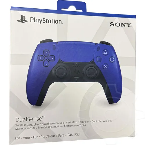 PlayStation 5 DualSense Wireless-Controller - Cobalt Blue, mit haptischem Feedback und adaptiven Triggern für ein intensives Gaming-Erlebnis