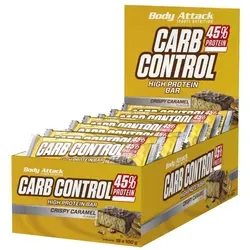 Body Attack - Carb Control Riegel - Karton 15 x 100g Geschmacksrichtung White Cookie-O