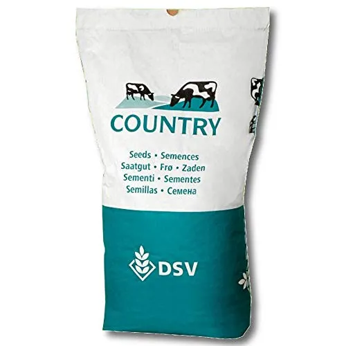 DSV COUNTRY Grünland 2016 - 25 kg Grassamen für Höhenlagen - Ideal für späte Vegetationsstandorte. Hohe Winterhärte und Ausdauer, perfekt für Neuanlagen und Nachsaaten in anspruchsvollen Gebieten.