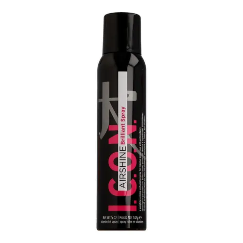 ICON Styling Airshine Brilliant Spray 142 g - Frisierprodukte, verleiht strahlenden Glanz und schützt das Haar vor Hitzeeinwirkungen.