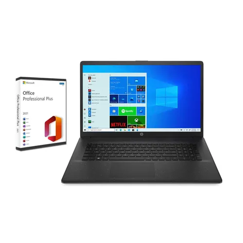 HP Laptop Intel Pentium 17,3 8GB RAM 512GB SSD Intel UHD Windows 11 Office Pro