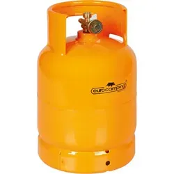 Lampa LPG-Gasflasche 3 kg mit Gashahn - Hochwertige LPG-Gasflasche mit vertikalem Gashahnauslass, ideal für den Einsatz in verschiedenen Anwendungen. Hergestellt in Italien unter höchsten Qualitätsstandards.