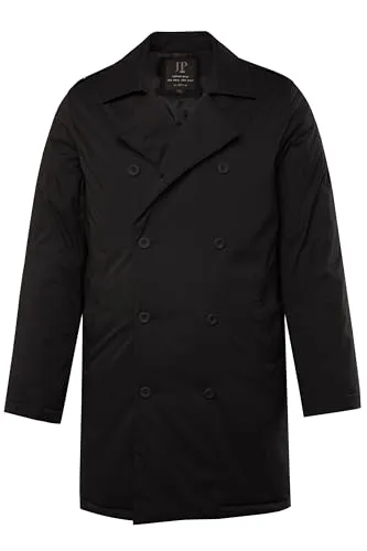 JP1880 Kurzmantel Caban in Schwarz, Größe L - Stylischer, wasserabweisender Kurzmantel für moderne Looks. Aus robustem Polyester, ideal für den Alltag. Maschinenwaschbar und pflegeleicht.