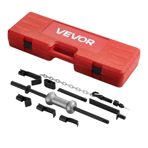 VEVOR Ausbeulwerkzeug Dellenlifter Gleithammer 4,5kg - Hochwertiges Dellenreparatur-Set für Autos, effektiv zur Beseitigung von Beulen und Dellen, ideal für Hobbymechaniker und Profis.