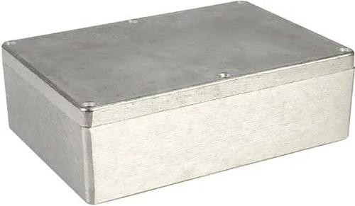 Gainta G120 Gehäuse 171 x 121 x 55 Aluminium Druckguss Aluminium (Natur) 1St.