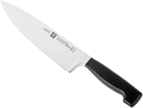 Zwilling Vier Sterne 20 cm - Hochwertiges Kochmesser, ideal für präzises Schneiden und lange Haltbarkeit