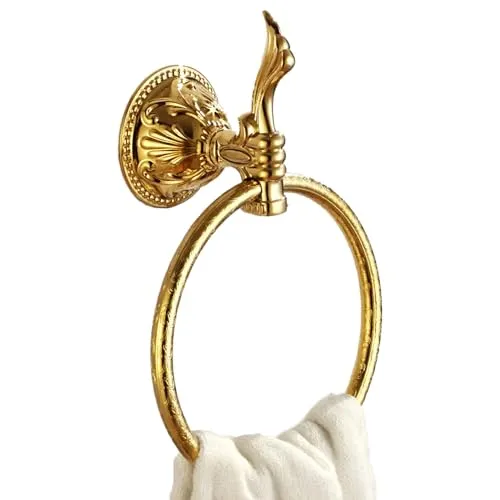 Belle Arti Handtuchhalter Luxus - Esclusivo, gold poliert - Handtuchstangen aus rostfreiem Messing, umweltfreundlich und ideal für stilvolle Badezimmer. Hochwertige italienische Handwerkskunst für zeitlose Eleganz.