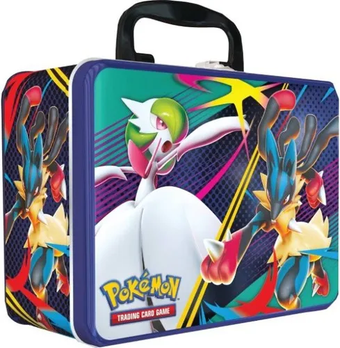 Pokèmon Sammelkoffer 2025 - Metall Koffer für Spielzeug - Robuster Koffer aus Metall, ideal zur Aufbewahrung von Spielzeug und Sammelkarten. Perfekt für Pokémon-Fans und Sammler.