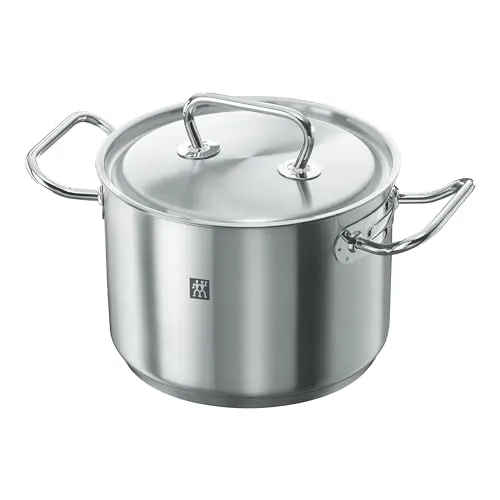 ZWILLING Twin Classic Kochtopf 20 cm – Induktionsgeeignet - Hochwertiger 20 cm Kochtopf aus 18/10 Edelstahl mit 3,5 l Fassungsvermögen, ideal für Gemüse und Suppen. Hygienisch und pflegeleicht, perfekt für alle Herdarten, inklusive Induktion.