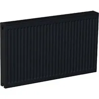 Sanicomfort Universal-Flachheizkörper DK (22) 62x62 cm Schwarz Matt - Heizkörper aus hochwertigem Stahl, sorgt für Wohlfühlwärme und passt durch sein gradliniges Design in jede Raumsituation.