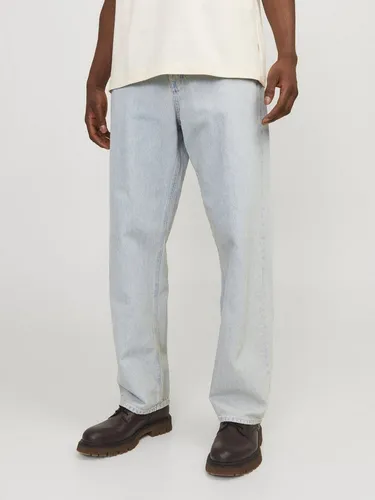 Relax-fit-Jeans JACK & JONES "JJIALEX" – Herren Denim mit Taschenvielfalt - Modische Relax-fit-Jeans für Herren von Jack & Jones, aus 100% Baumwolle. Hohe Leibhöhe und lässiger Schnitt bieten optimalen Komfort, während die Taschenvielfalt praktische Funktionalität garantiert.