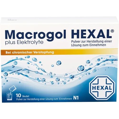 Macrogol HEXAL plus Elektrolyte 10 St