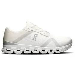 ON Running Cloud X 4 AD - Damen Sneakers in White-Wolf - Laufschuhe für Damen mit leichtem Mesh-Obermaterial und Helion Superfoam für optimalen Komfort. Ideal für Fitness, Workouts und den Alltag mit multidirektionalem Grip.