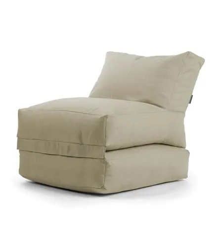 mokebo Outdoor Sitzsack Summerdream Bean Bag – Flexibel und Komfortabel - Gartenstühle mit maximaler Flexibilität! Der Summerdream Sitzsack verwandelt sich in eine Liege oder Sessel und bietet optimalen Komfort dank ergonomischer Füllung. Hergestellt in Deutschland aus langlebigem, wasserabweisendem Stoff.